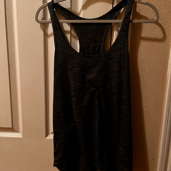 Lightly used dark gray Lululemon tank - Picture 2 of 2